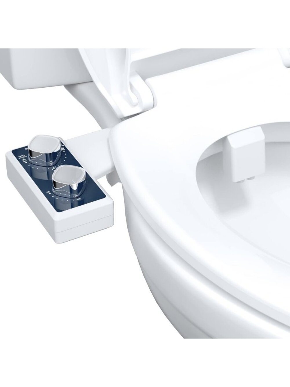 Non-Electric Cold Water Bidet Attachment for Toilet Seat - Easy Install